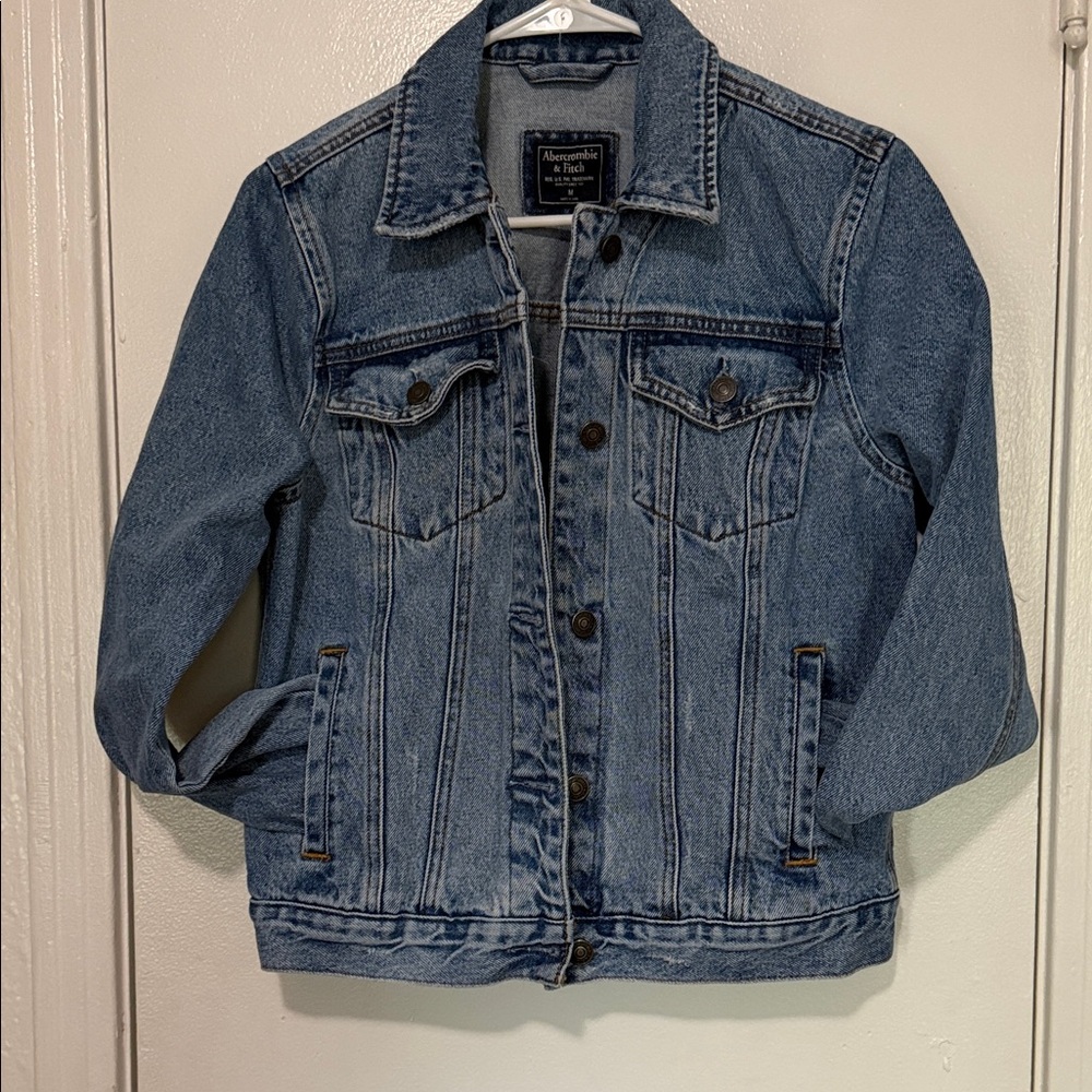 Abercrombie & Fitch Blue Jean Jacket